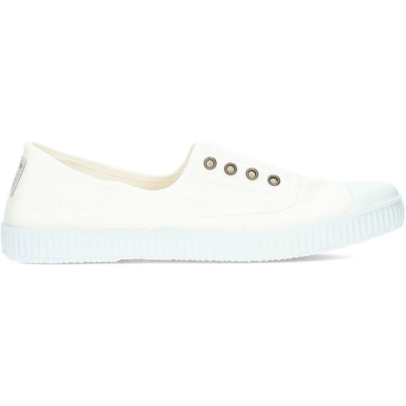 SNEAKERS VICTORIA 106623 TELA INGLESE BLANCO