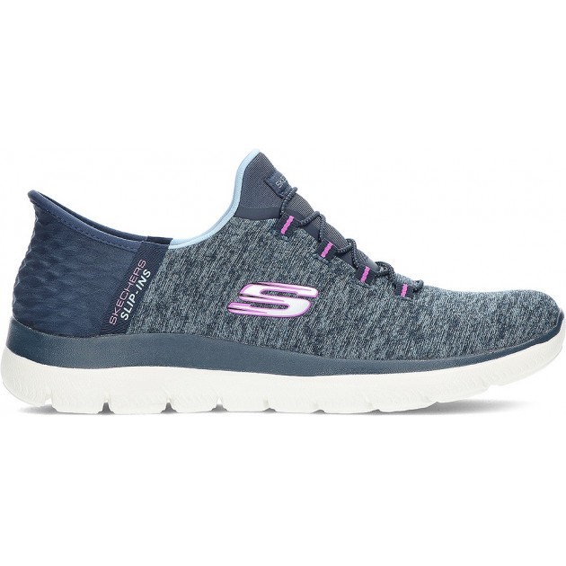 SLIP-INS SPORT SKECHERS 149937 NAVY_PURPLE SLIP-INS SPORT SKECHERS 149937 NAVY_PURPLE