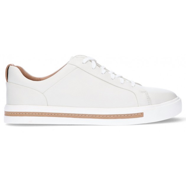 SCARPE CLARKS UN MAUI LACE W LARGHEZZA NORMALE BLANCO SCARPE CLARKS UN MAUI LACE W LARGHEZZA NORMALE BLANCO