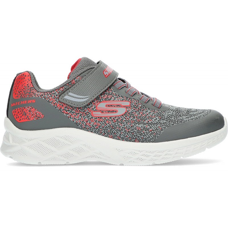 SKECHERS 403920 SNEAKERS MICROSPEC II GREY_RED