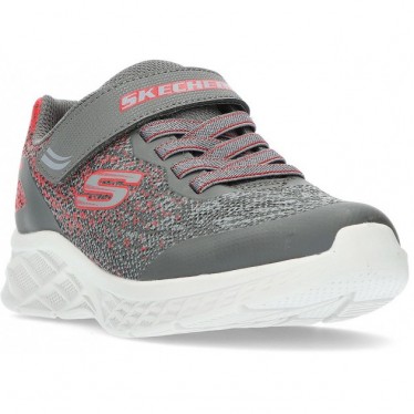 SKECHERS 403920 SNEAKERS MICROSPEC II GREY_RED