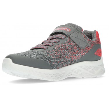 SKECHERS 403920 SNEAKERS MICROSPEC II GREY_RED