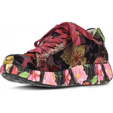 SCARPE LAURA VITA NIKITO 04 FLORAL_GRANATE