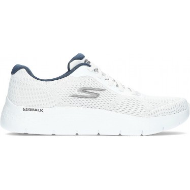SPORT SKECHERS GO WALK FLEX 216486 WHITE_NAVY