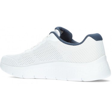 SPORT SKECHERS GO WALK FLEX 216486 WHITE_NAVY