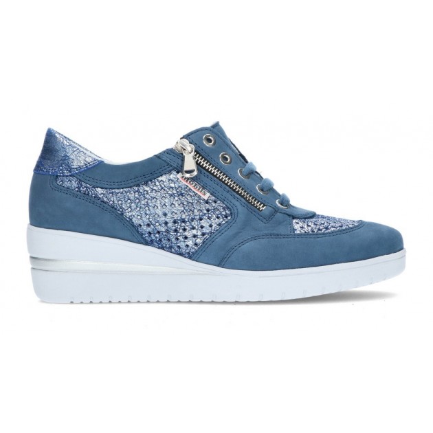 Pantofole MEPHISTO MOBILS PRECILIA PERF DENIM Pantofole MEPHISTO MOBILS PRECILIA PERF DENIM