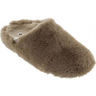 PANTOFOLE VICTORIA 1081101 CAPELLO MORBIDO MARRON