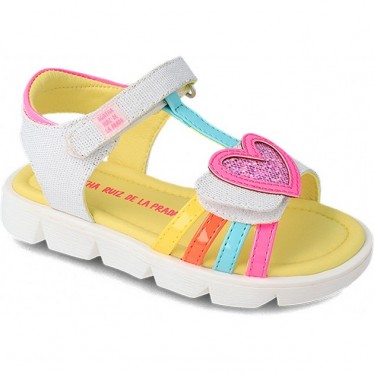 AGATHA RUIZ DE LA PRADA SANDALO CUORE 232956 BLANCO