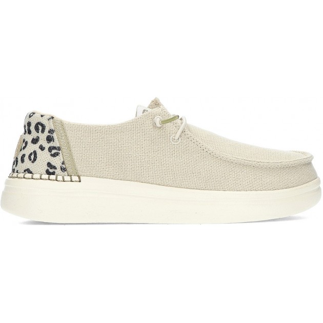 SCARPE DUDE WENDY RISE LEO 40204 CREAM SCARPE DUDE WENDY RISE LEO 40204 CREAM