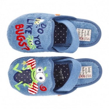 VULLADI GO BY HOUSE ASCIUGAMANO BAMBINO 4102 AZUL