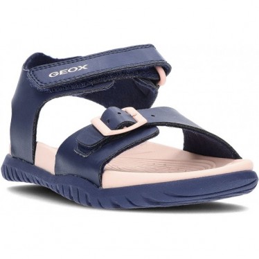 GEOX SANDALO FUSBETTO J35HQA NAVY