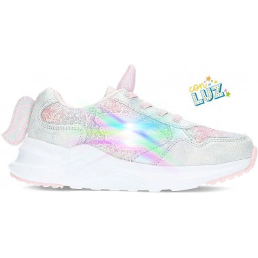 UNICORNO CONGUITOS SNEAKER CON LUCE NV126109 WHITE_PINK