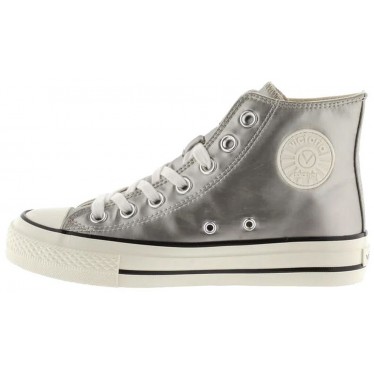 STIVALE VICTORIA TRIBE METALLO LUCIDO 1057103 PLATINO