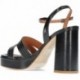 SCARPE CON TACCO ANGEL ALARCON AMBRA NEGRO