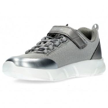 SCARPE GEOX J ARIL J16DLB DK_SILVER