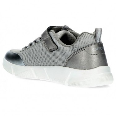 SCARPE GEOX J ARIL J16DLB DK_SILVER