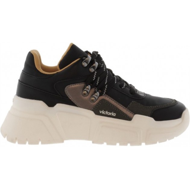 SNEAKERS VICTORIA 1149100 TOTEM NYLON NEGRO