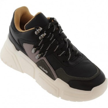 SNEAKERS VICTORIA 1149100 TOTEM NYLON NEGRO