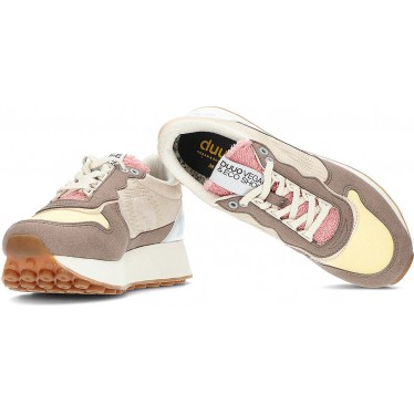 SNEAKER DUUO VEGAN D124059 EMPATHY REVOLUTION TAUPE