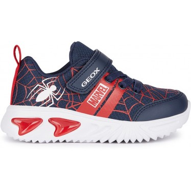 GEOX ASSIST MARVEL J45DZD SPORT NAVY_RED