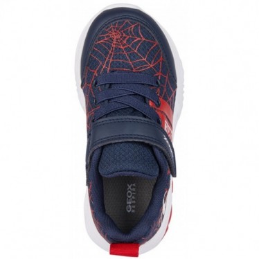 GEOX ASSIST MARVEL J45DZD SPORT NAVY_RED