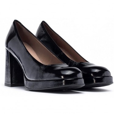 MERAVIGLIE CAPITANO H-5921 SCARPE CON TACCO NEGRO