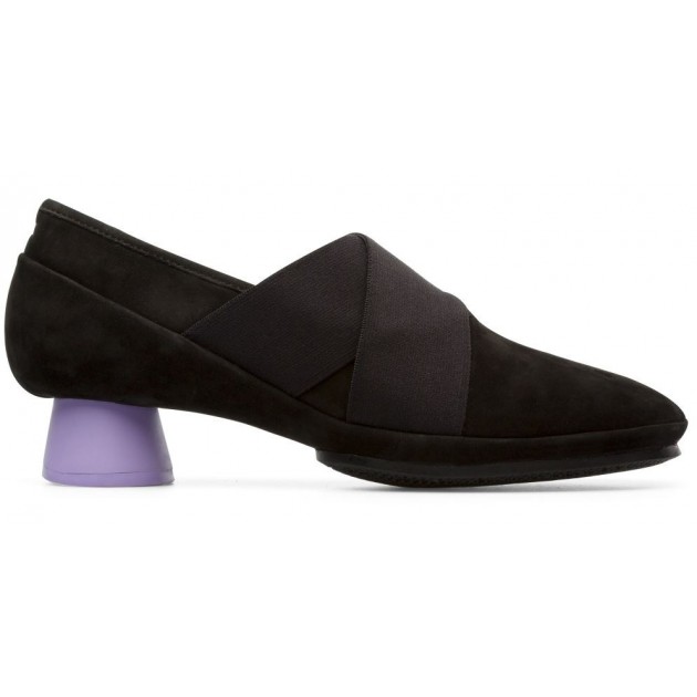 SCARPE CON TACCO CAMPER ALRIGHT K201014 NEGRO SCARPE CON TACCO CAMPER ALRIGHT K201014 NEGRO