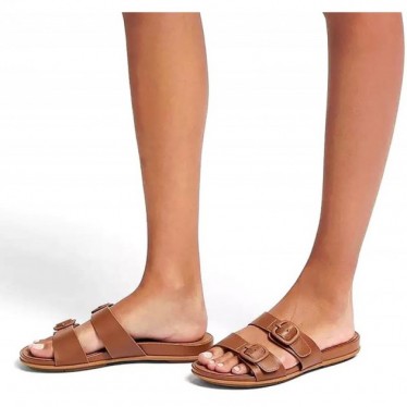 SANDALI FITFLOP GRACIE FV1 CON FIBBIA LIGHT_TAN