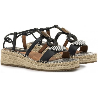 SANDALI MARIAMARE COTONE 68253 BLACK