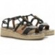 SANDALI MARIAMARE COTONE 68253 BLACK