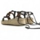 SANDALI MARIAMARE COTONE 68253 BLACK