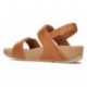 SANDALI FITFLOP LULU CON CINTURINO POSTERIORE REGOLABILE TAN