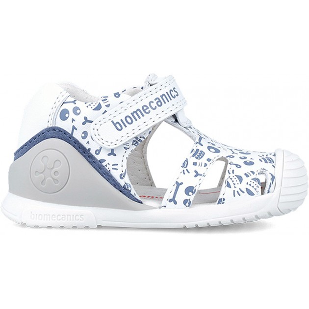 SANDALO STAMPATO PRIMI PASSI BIOMECANICS 242128 BLANCO SANDALO STAMPATO PRIMI PASSI BIOMECANICS 242128 BLANCO
