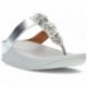 SANDALI FITFLOP GALAXY CON PUNTE INFRADITO SILVER