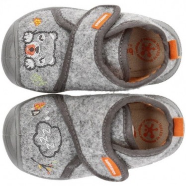 BIOMECANICA BABY SLIPPER BIOHOME 221291-A GREY