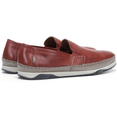 FLUCHOS F0814 HAVANA KENDAL MOCASIN UOMO TERRACOTA_GRIS