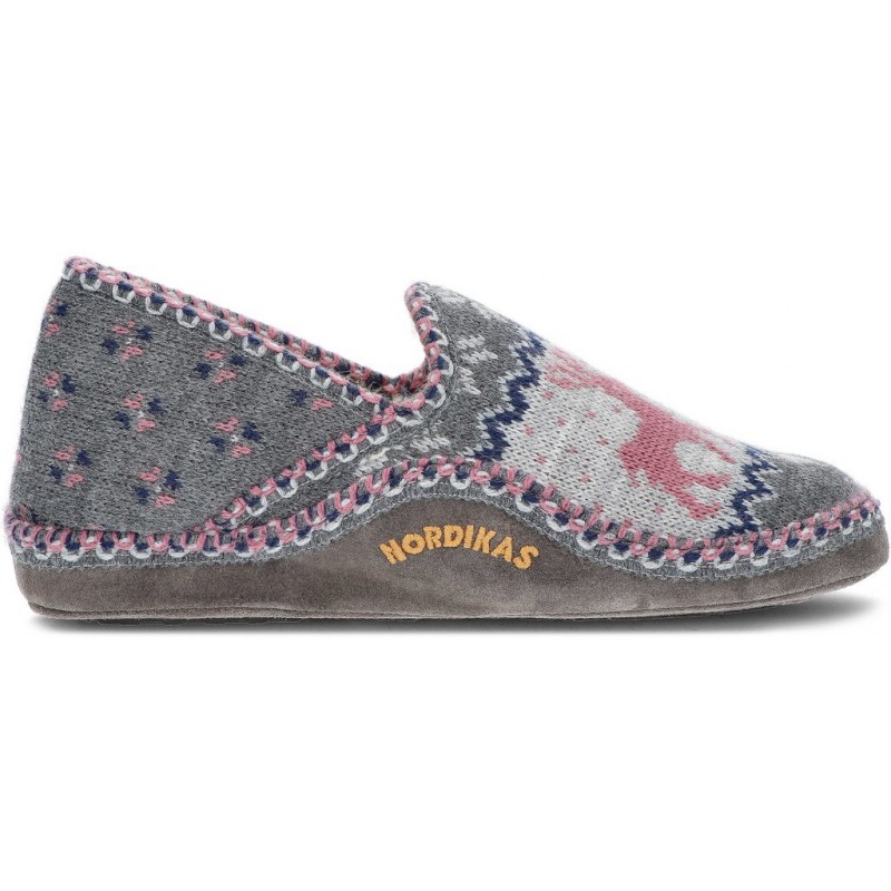 NORDIKAS PANTOFOLE CLASSICHE ALCE N2000 GRIS