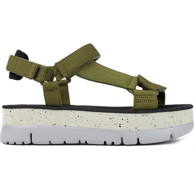 SANDALI CAMPER K200851 CATERPILLAR UP OLIVE_020 SANDALI CAMPER K200851 CATERPILLAR UP OLIVE_020