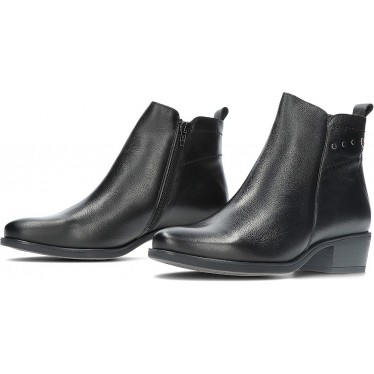 BOOTIES PEPE MENARGUES BORCHIE 20409 NEGRO