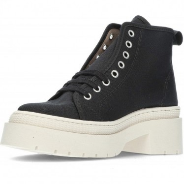 SNEAKERS VICTORIA CON TACCO 1110106 NEGRO