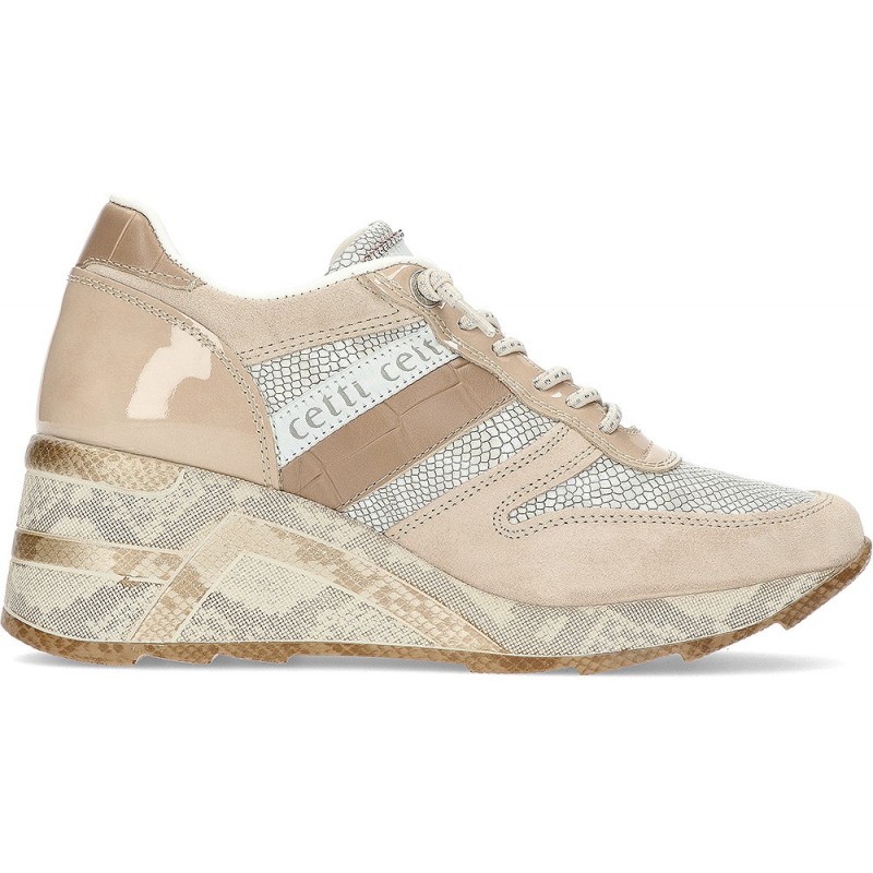 SNEAKERS CETTI PITON C-1145 TAUPE