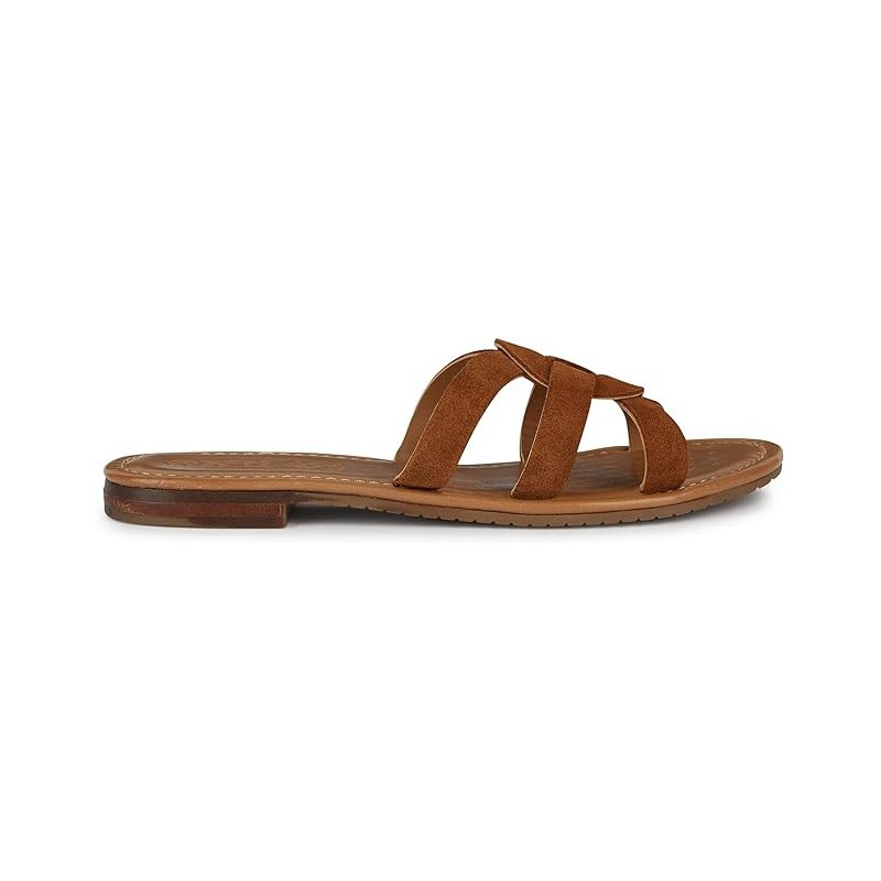 SANDALI GEOX D45LXU COGNAC