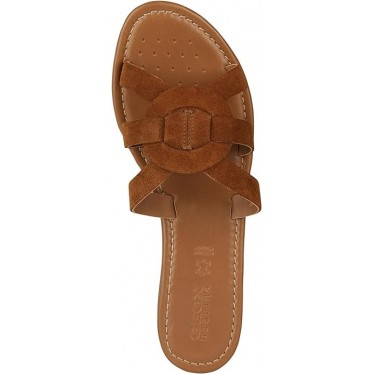 SANDALI GEOX D45LXU COGNAC