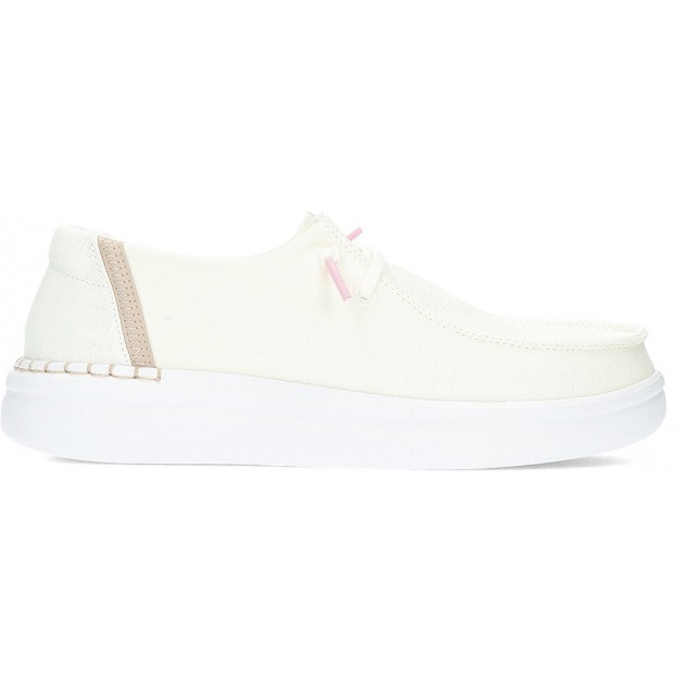 DUDE MOCASSINI WENDY RISE 40074 WHITE DUDE MOCASSINI WENDY RISE 40074 WHITE