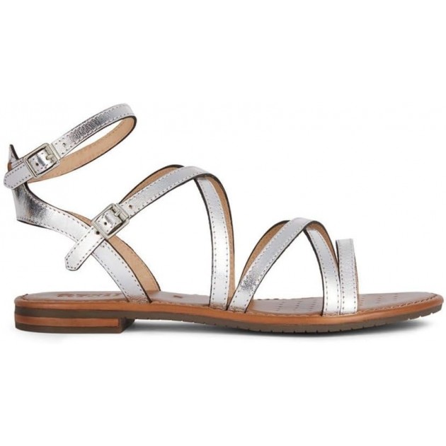 SANDALI GEOX D15LXG SILVER SANDALI GEOX D15LXG SILVER