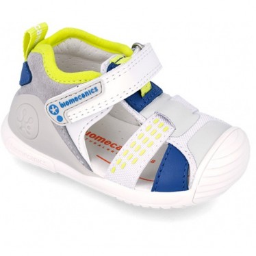 SANDALI BIOMECANICI 242155-B SPORT BLANCO_PISTACHO