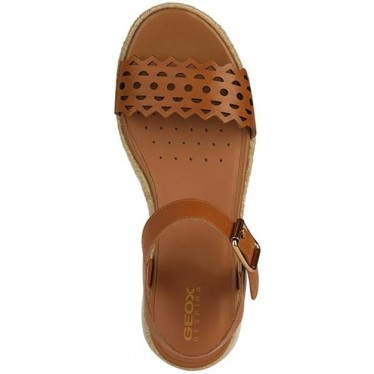 SANDALI GEOX D45SRA COGNAC