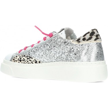 SNEAKERS CETTI GLITTER C1342 PLATA