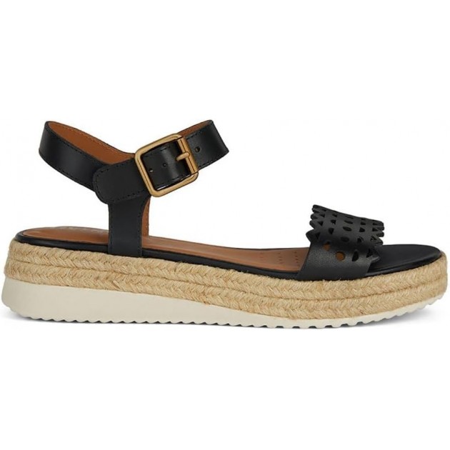 SANDALI GEOX D45SRA BLACK SANDALI GEOX D45SRA BLACK