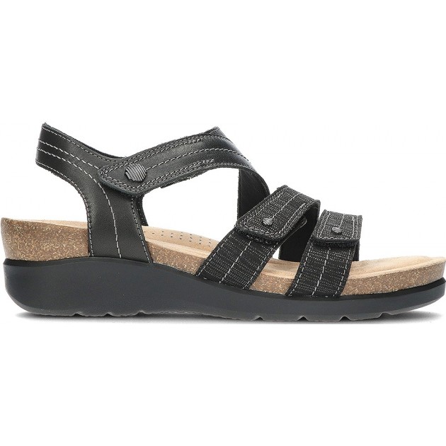 SANDALI CLARKS CALENNECLARA BLACK SANDALI CLARKS CALENNECLARA BLACK